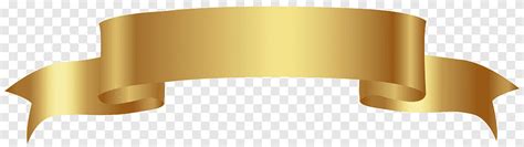 Banner Gold, ribbon, angle, ribbon png | PNGEgg