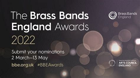 Brass Bands England Awards 2022 open for nominations : r/BritishBrassBand