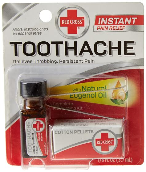 Amazon.com: Red Cross Toothache Medication Drops : Health & Household