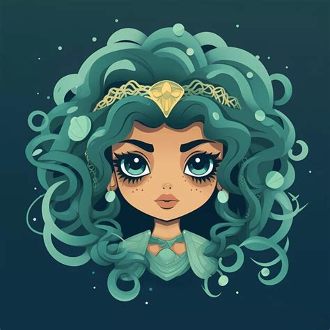 Premium Vector | Medusa