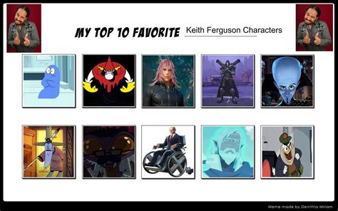 My Top 10 Favorite Keith Ferguson Characters by Neon-Trainer03 on ...