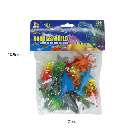 Mini sea life figure set plastic solid ocean animal toy with glass · Believe-Fly Toys Co., Ltd.