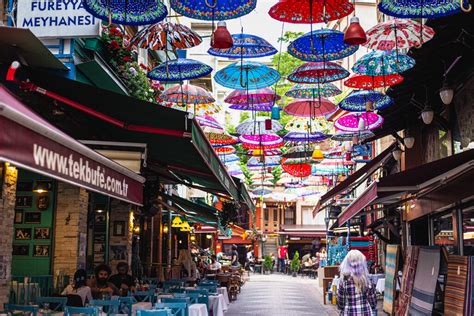 3 Umbrella Streets in Istanbul – Colorful Urban Sanctuaries