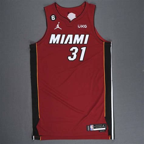 Max Strus - Miami Heat - Game-Worn - Statement Edition Jersey - 2023 ...