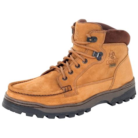 Men's Rocky® 6" Moc - Toe Chukka Boots - 166533, Hunting Boots at ...