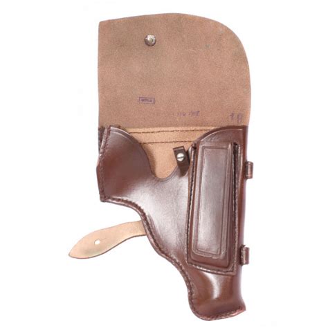 Soviet army pm makarov leather military brown holster