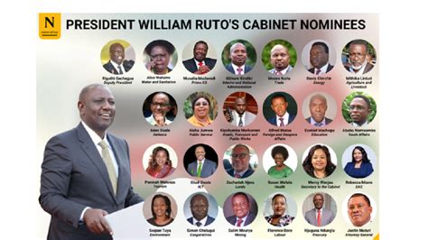 List of all Cabinet Secretaries in Kenya 2023 | Kenyan Backpacker