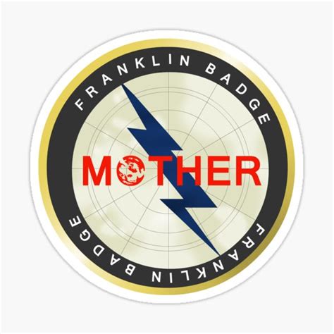 "Franklin Badge" Sticker for Sale by UnlikelyYuusha | Redbubble