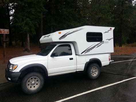 Small Slide in Campers for Trucks | 2007 Panther Camper-Slide in Camper for Tacomas | Tacoma ...