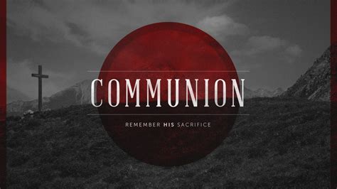 Communion Sunday - Five Forks Baptist Church