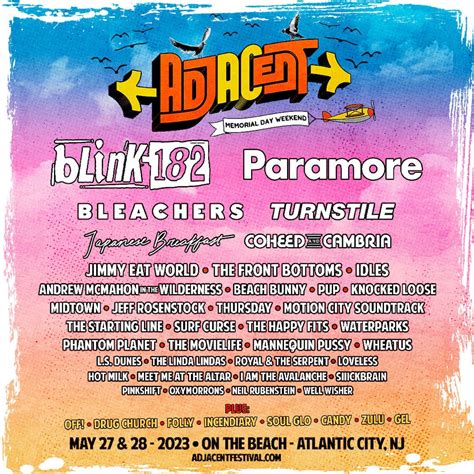 Paramore and Blink-182 to Headline New Festival on Atlantic City Beach ...