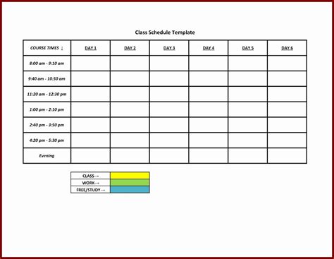 Blank Weekly Schedule Template Fresh Free Printable Weekly Work Schedule Template Excel Tem ...