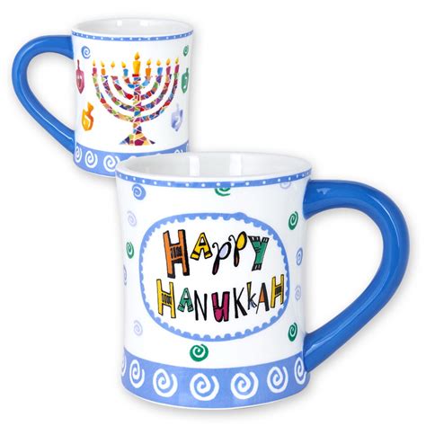 Hanukkah Gifts |Happy Hanukkah Ceramic Mug