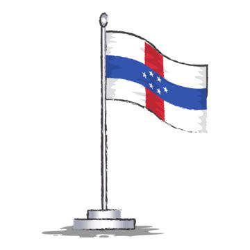 Netherlands Antilles Flag Shinning PNG Transparent Images Free Download | Vector Files | Pngtree