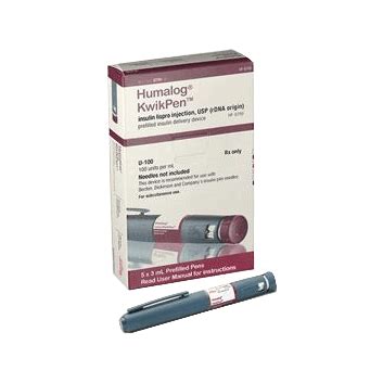 Buy Humalog Kwikpen 100 units 5 X 3 ml Online | Insulin.store