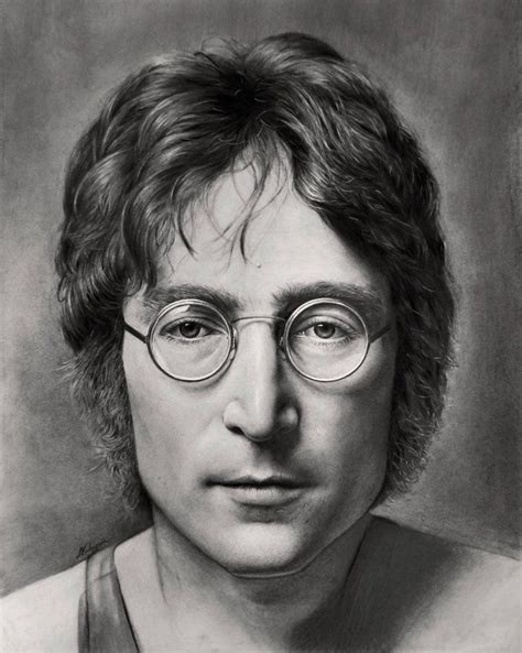 John Lennon | John lennon sketch, John lennon drawing, John lennon portrait