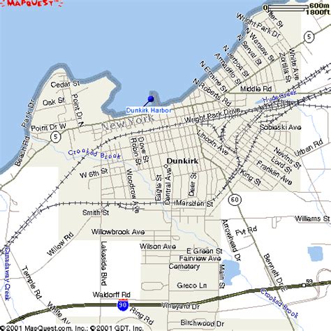 Dunkirk New York Map