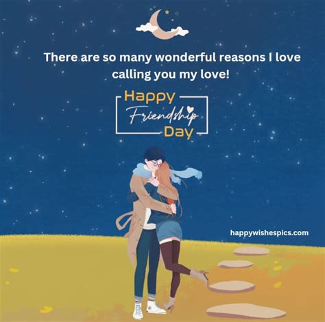 Happy Friendship Day My Love Messages, Quotes | Happy Wishes