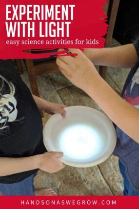 3 Super Simple Light Experiments for Kids to Do | Hands On As We Grow®