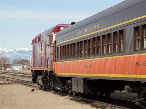 Rio Grande Railroad editorial stock photo. Image of stipes - 42055573