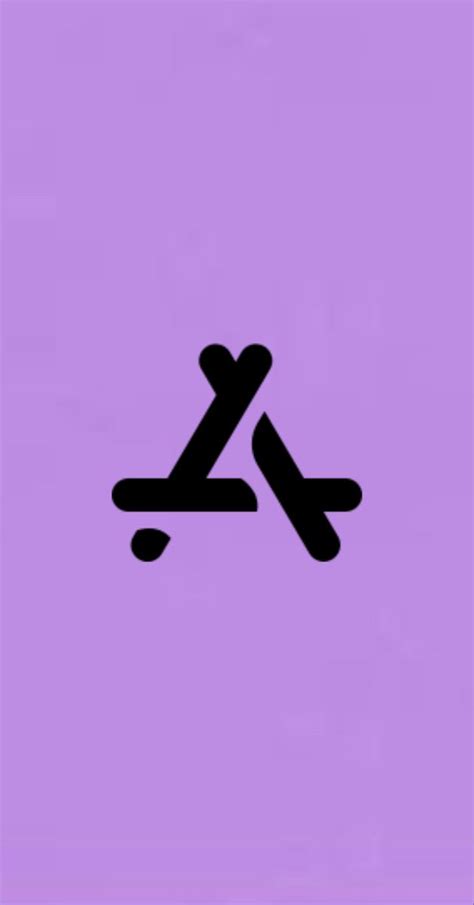 Purple App Store Icon in 2021 | Bear wallpaper, Purple wallpaper, App store icon