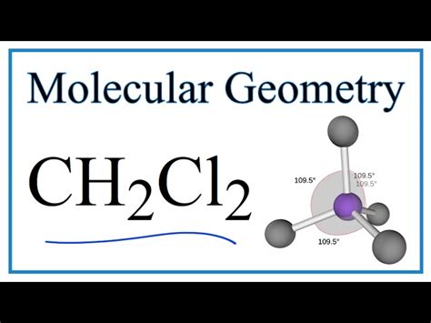 Ch2cl2 Lewis Structure Molecular Geometry