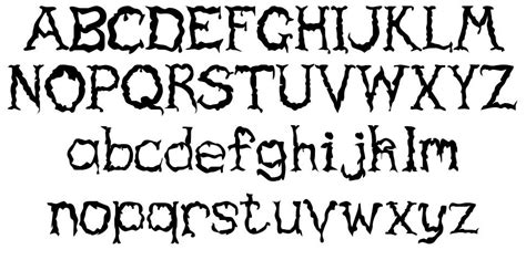 Haunted font by Haunted House Fonts | FontRiver