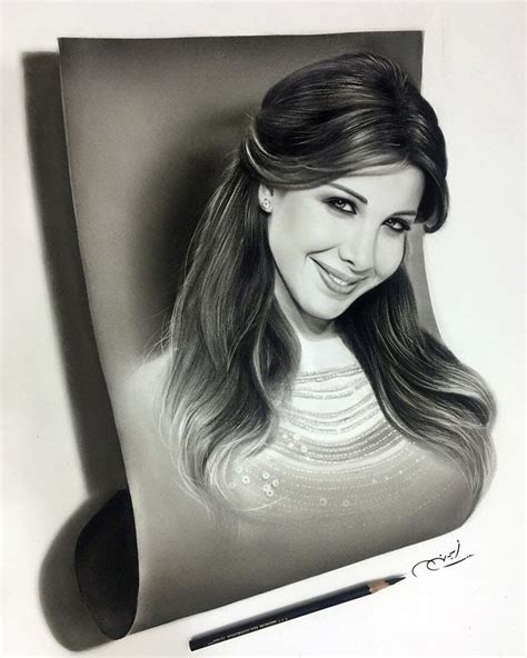 Realistic 3D Illusion Portrait Drawings | Portrait drawing, Portrait, Illusion drawings