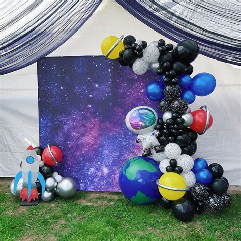 Balloons and Blooms on Instagram: “Space theme we did last weekend how ...