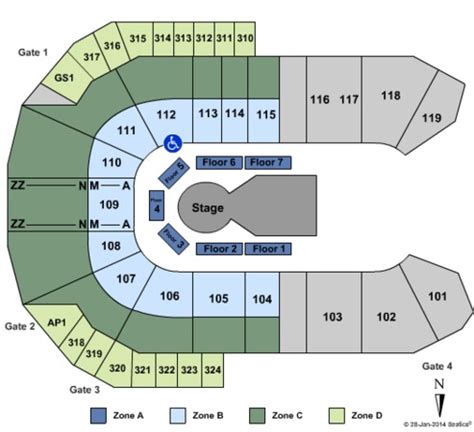 WFCU Centre Tickets in Windsor Ontario, WFCU Centre Seating Charts ...