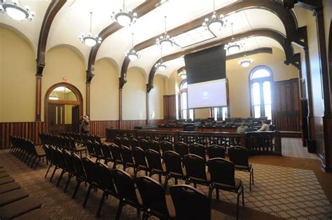 1875 courtroom at the Livingston County Courthouse - Pontiac, IL ...