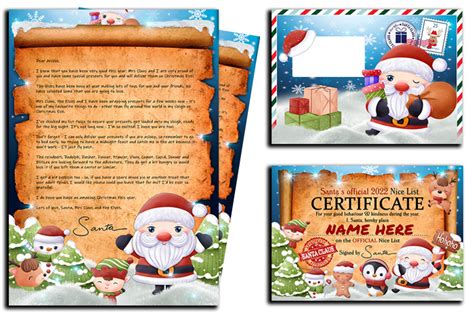 Free Santa Letter And Certificate | Just Family Fun