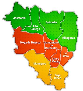 Comarcas de Huesca - Turismo Verde