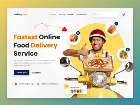 Food Delivery Website Design by Designmind - UI/UX Agency on Dribbble