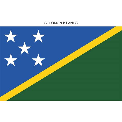 Solomon Islands Flag - Awal Plastics Shop Catalogue