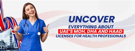 Everything on UAE's MOH,DHA and HAAD licenses for health professionals