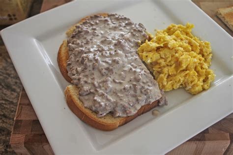 The Grub Files: Cooking with Camissonia: Creamed Beef on Toast (aka ...