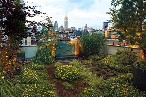 Tour a NYC Rooftop Garden Inspired by the French Alps