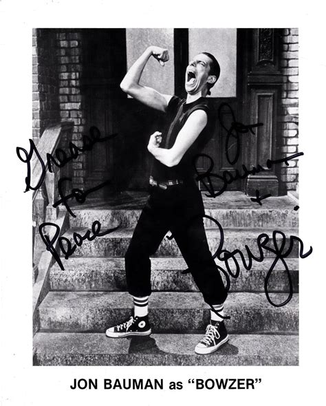 Jon Bauman Bowzer in Sha Na Na signed promo photo - Fanboy Expo Store