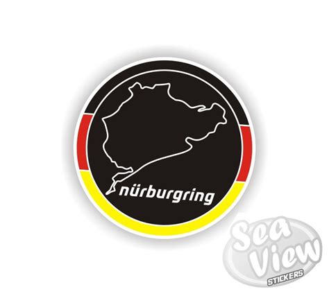 German Flag Nurburg Ring