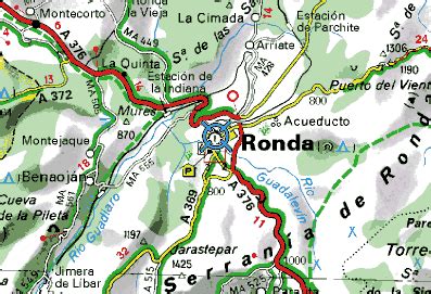 TRAVEL INTO WORLD: Ronda Map