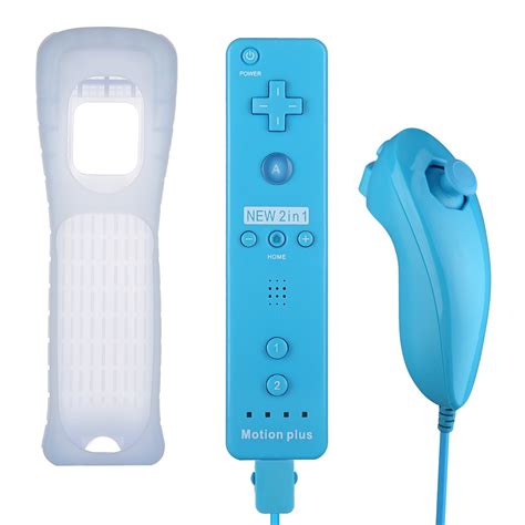 Wiimote Built in Motion Plus Inside Remote Nunchuck Controller For Wii ...