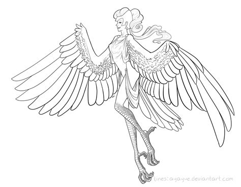 01. Harpy by Ayayue on DeviantArt