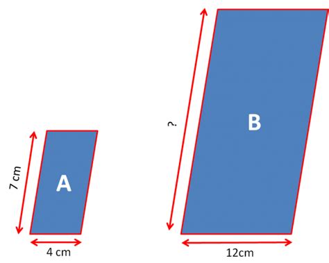 Similar Shape Problems Worksheet - EdPlace