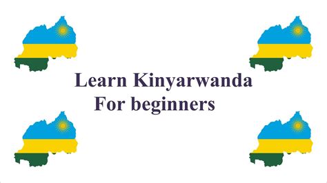 Learn Kinyarwanda Lesson #1 for beginners - YouTube