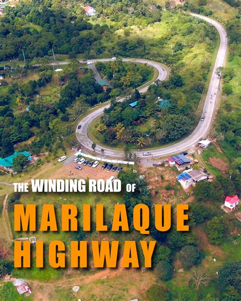 The Winding Road of Marilaque Highway | This is the scenic road of ...