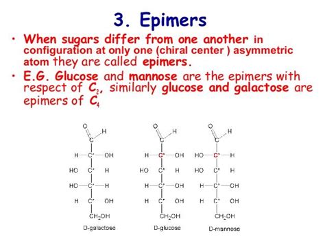 Definition of epimers | Biochemistry, Mcat, Math