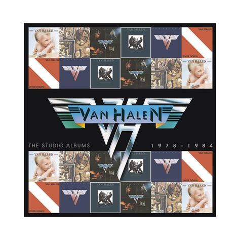 Van Halen The Studio Albums 1978-1984 6 CD box