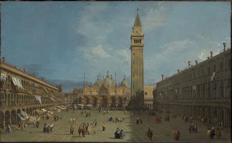 Canaletto (Giovanni Antonio Canal) | Piazza San Marco | The Metropolitan Museum of Art