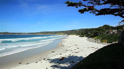 Famous Carmel Beach - YouTube